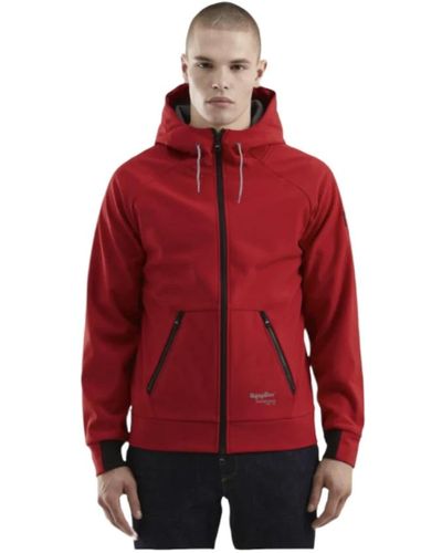Refrigiwear Sweatshirts & hoodies > zip-throughs - Rouge