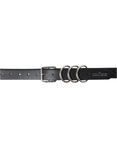 ROKH Accessories > belts - Noir