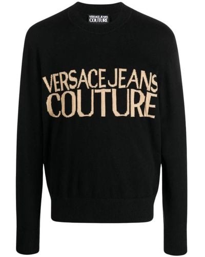Versace Jeans Couture Sweatshirts - Black