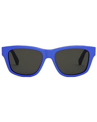 Celine Monochroms large gafas de sol - Azul
