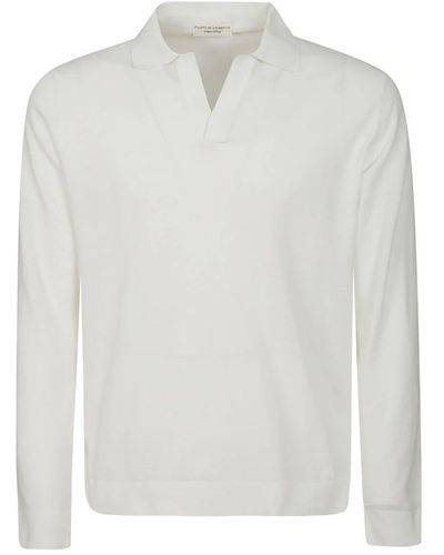 FILIPPO DE LAURENTIIS Polo Shirts - White