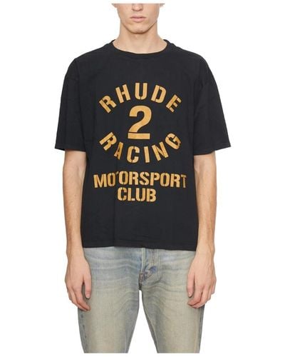 Rhude Desperado motorsport t-shirt - Nero