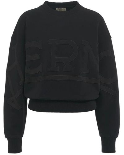 Herno Sweatshirts - Black