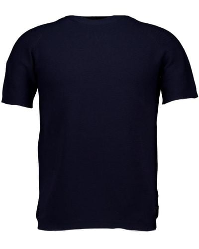 ALPHATAURI Fosos dunkelblaue t-shirts
