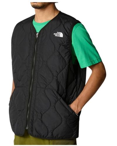 The North Face Vests - Green