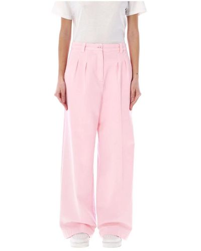 A.P.C. Trousers > wide trousers - Rose