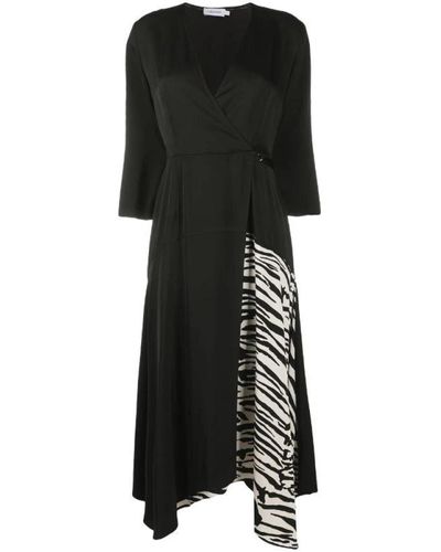 Calvin Klein Midi Dresses - Black