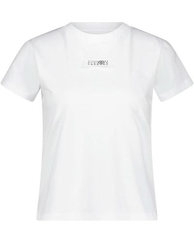 Maison Margiela Tops > t-shirts - Blanc