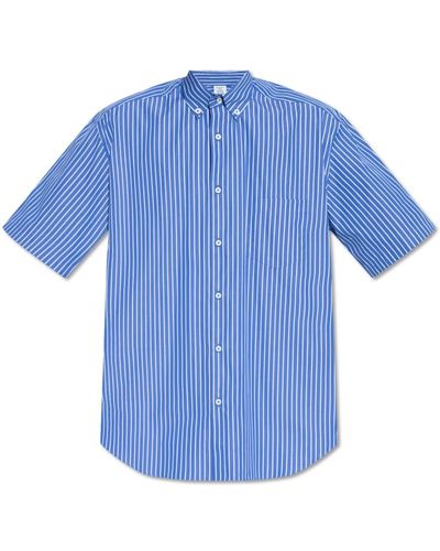 Vetements Shirts > short sleeve shirts - Bleu