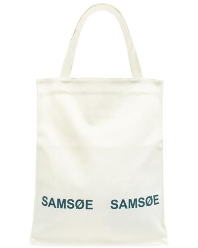 Samsøe & Samsøe 'luca' shopper tasche - Weiß
