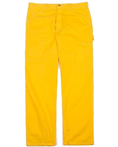 Stan Ray Trousers > cropped trousers - Jaune