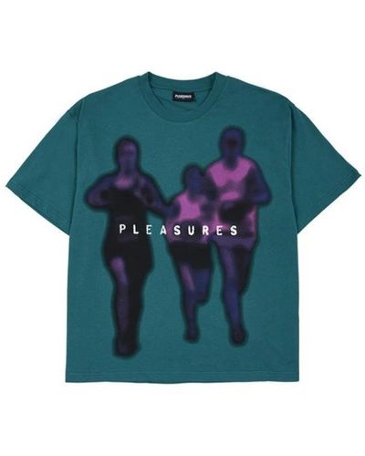 Pleasures T-shirts - Vert