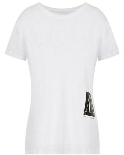 Armani T-shirt 8nytgx yjg3z - Bianco