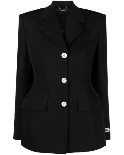 Versace Nero chaqueta informal - Negro