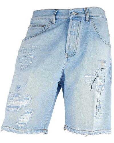 Don The Fuller Shorts > denim shorts - Bleu