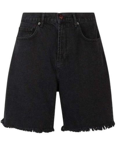 Vision Of Super Denim Shorts - Black