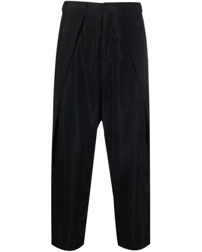 Balmain Cropped Pants - Black
