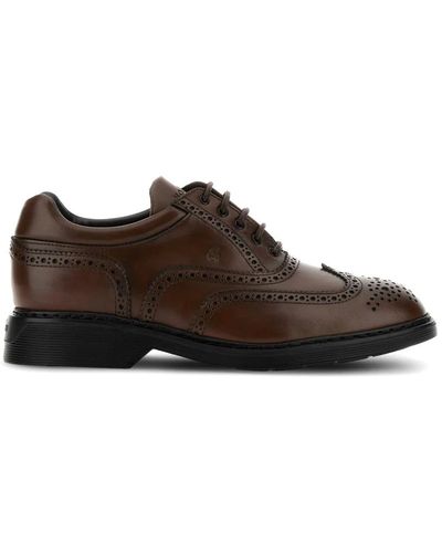 Hogan Business Shoes - Brown