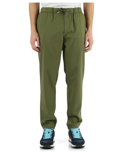 Sun 68 Slim-Fit Pants - Green