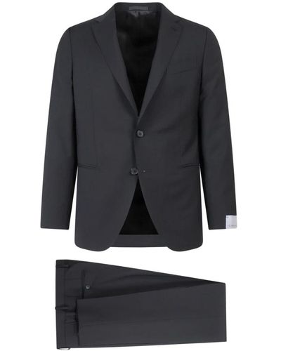 Emanuela Caruso Suits > suit sets > single breasted suits - Noir