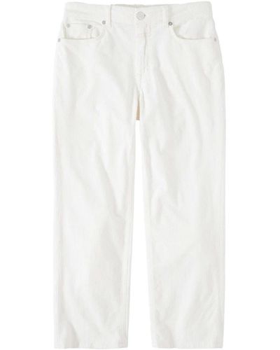 Closed Pantaloni ecru - Bianco