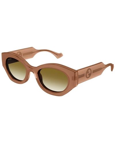 Gucci Braune sonnenbrille gg1553s - Mettallic
