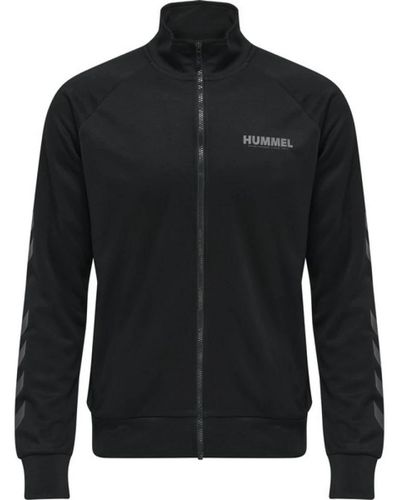 Hummel Legacy poly zip giacca - Nero