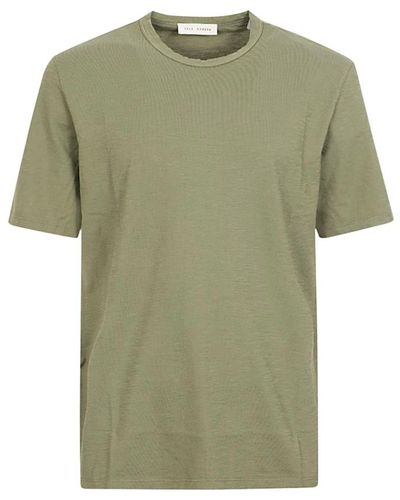 Tela Genova T-shirt classica manica corta - Verde