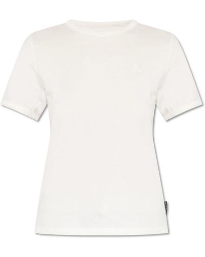 Moose Knuckles Camiseta con logo - Blanco