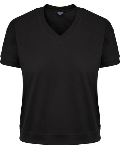 K-Way Rubiel camiseta de algodón - Negro