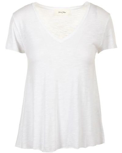 American Vintage T-shirts - Blanco