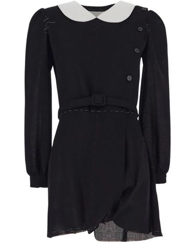 Maison Margiela Multiwear mini vestido - Negro
