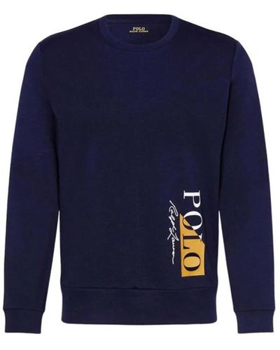 Ralph Lauren Stylischer sweatshirt für männer - Blau