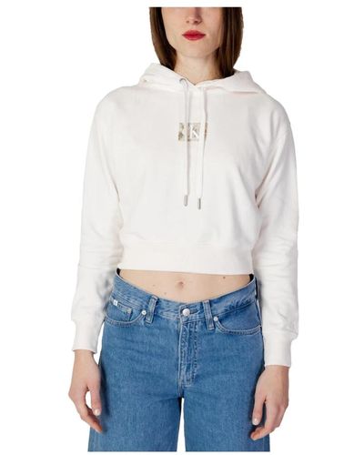 Calvin Klein Wo sweatshirt - Blanco