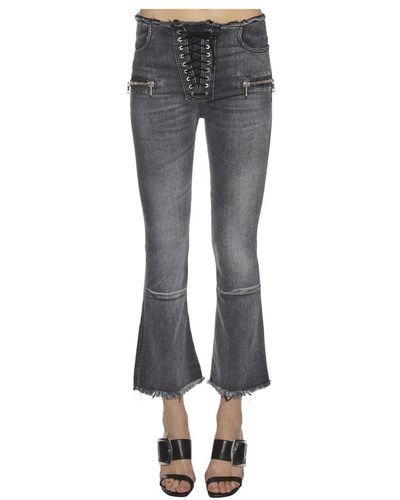 Unravel Project Stiefel-schnitt-jeans - Grau
