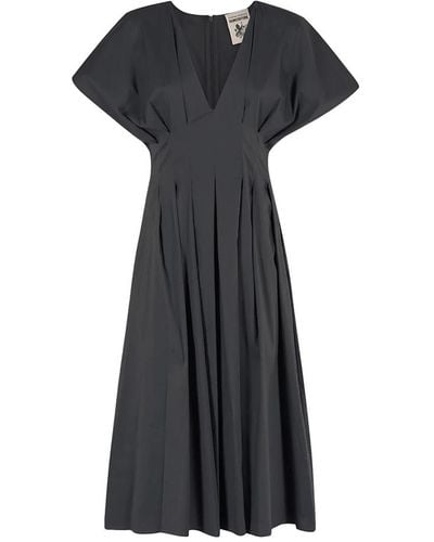 Semicouture Midi Dresses - Black
