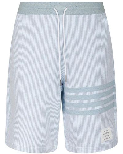 Thom Browne Casual Shorts - Blue