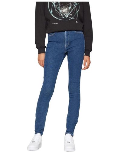 Calvin Klein Blaue skinny jeans