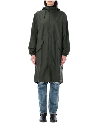 Rains Rain Jackets - Green