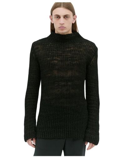 Dries Van Noten Knitwear > turtlenecks - Noir