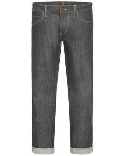 Lee Jeans Jeans slim fit originali con orlo giapponese - Grigio