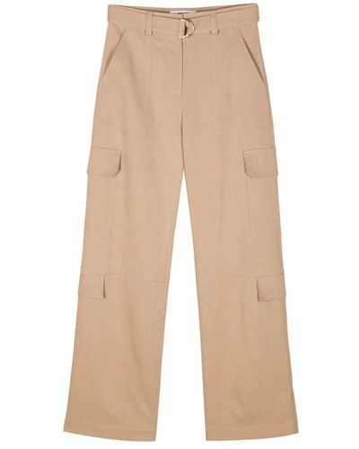MSGM Wide trousers - Natur