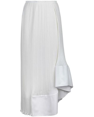 Lanvin Skirts > midi skirts - Blanc