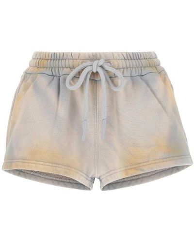 Off-White c/o Virgil Abloh Pantalones cortos de algodón multicolor - Neutro