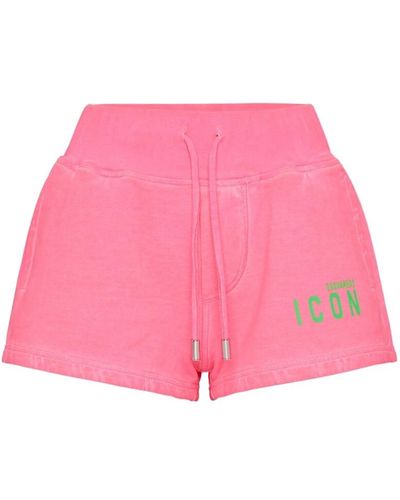 DSquared² Bermuda shorts alla moda per donne - Rosa