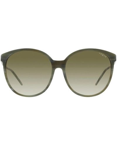 Vogue Phantos grüne sonnenbrille mit hellgrünen gläsern - Braun