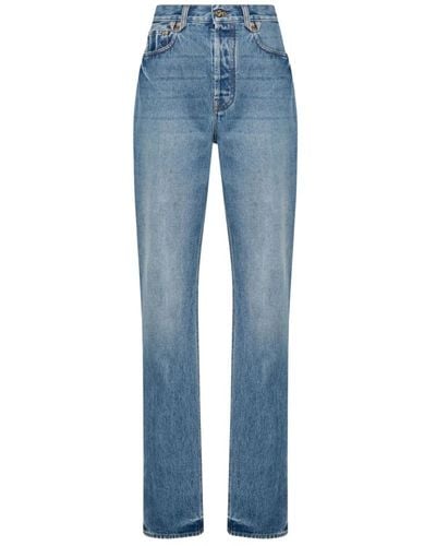 Jacquemus Jeans > straight jeans - Bleu
