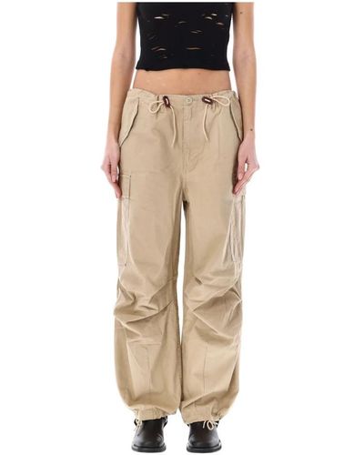 R13 Wide Trousers - Natural
