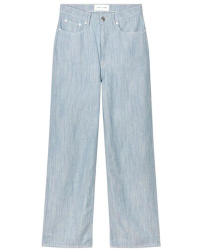 Samsøe & Samsøe Flared shelly breeze denim jeans - Blau