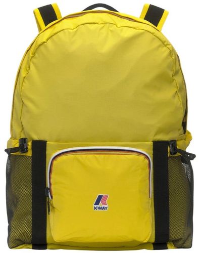 K-Way Backpacks - Yellow